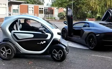 وحش المدن الصغير: ميكرو رينو تويزي بعزم دوران يضاعف جبروت لامبورغيني V12