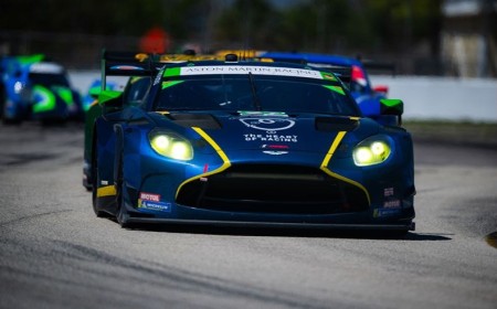 Vantage continues brilliant IMSA podium run with second place in 12 Hours of Sebring