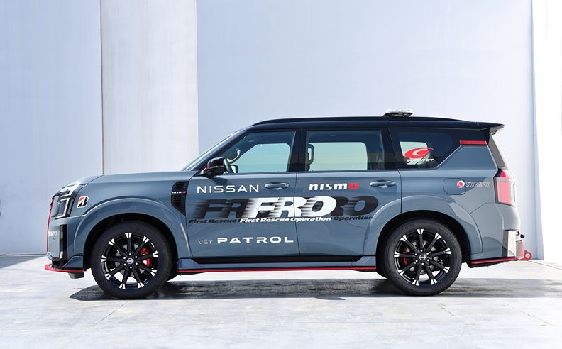 New Patrol NISMO debuts as First Rescue Operation vehicle for 2026 Super GT season
