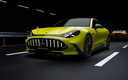 Mercedes AMG GT 4 Door Coupe Redefines Electric Performance