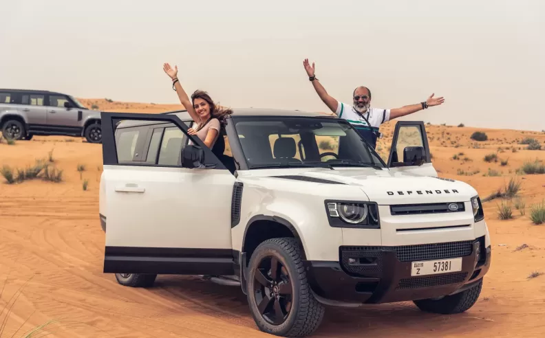 In video: Off-road in the desert and special stage rally on the gravel roads