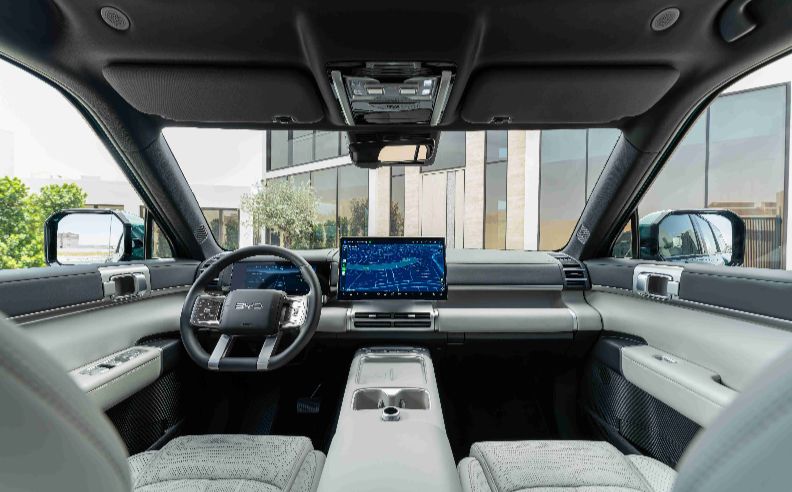 BYD Ti 7 الجديدة تجمع القوة والتقنيات المتطورة