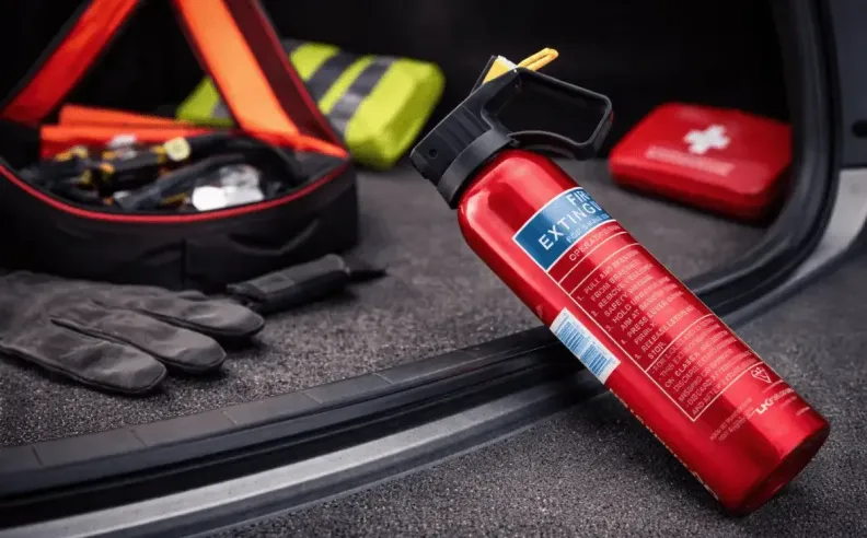 Fire Extinguisher Safety in Hot Cars Gulf Summer