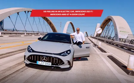 Video: Mercedes AMG GT 4 Door Coupe brings electric speed with V8 soul