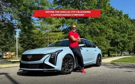 Testing the Cadillac CT5 V Blackwing: A Supercharged Symphony