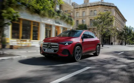 New Mercedes Benz GLA Brings Electric Power and Urban Style