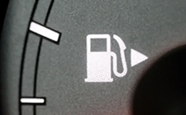 Fuel Gauge Arrow Meaning