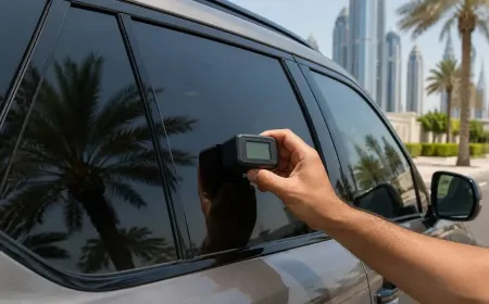 What Are The Car Window Tint Rules in the UAE In 2026?