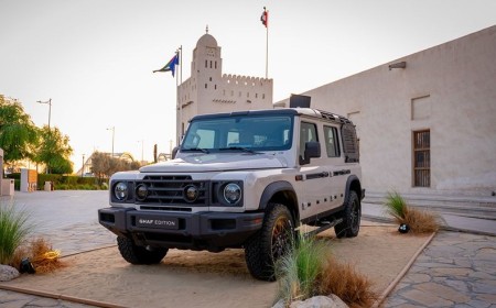 المركز الميكانيكي للخليج العربي يطلق إنيوس Grenadier Ghaf Edition في أبوظبي