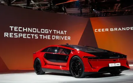 CEER EXOBOT Debuts With 1111 HP as Saudi Electric Flagship