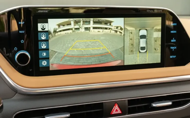 The Car in the Center Is a Digital Graphic