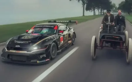 Ford Mustang GT3 Celebrates 125 Years of Racing History