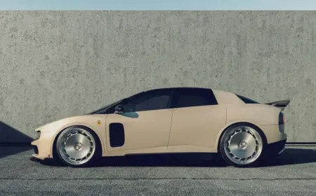 Ferrari Luce Gets Its First Aggressive Makeover From Vossen