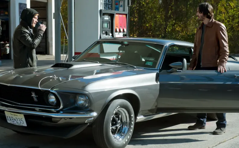 American Muscle Cars and High Speed Movie Chases