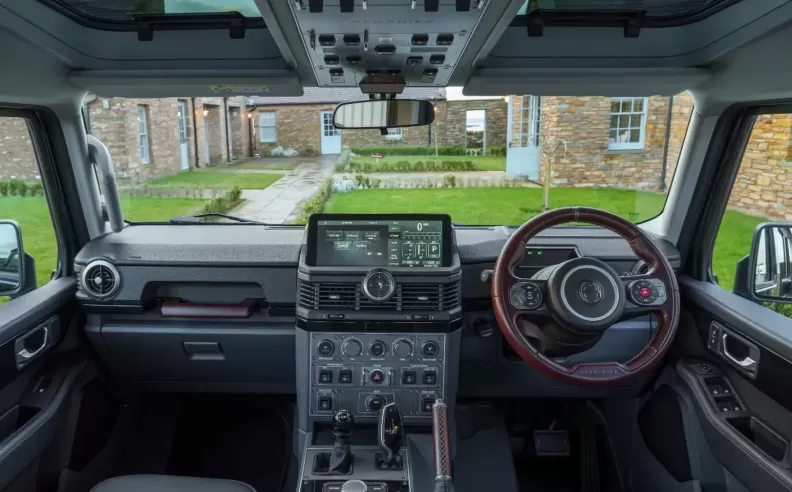 Grenadier exterior and interior design