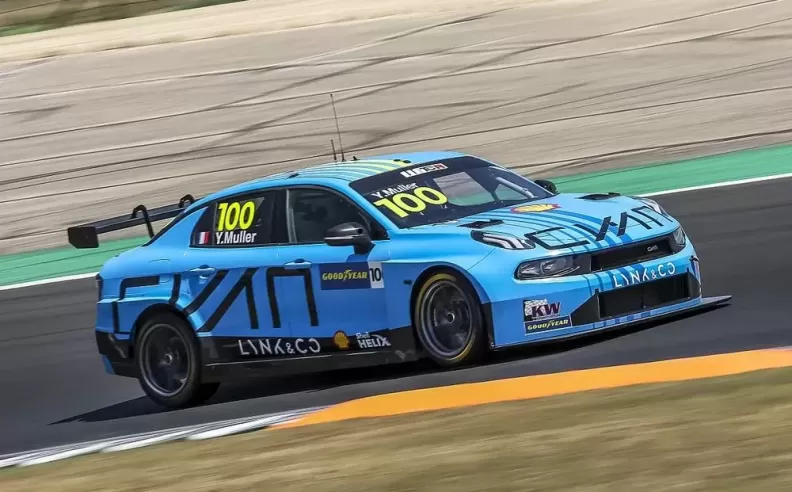 The Lynk & Co 03 TCR race car