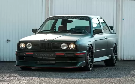 BMW E30 M3 Gets Manhart Makeover With 405-HP Turbo I6 Engine