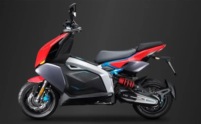 تجهيزات وسعر دراجة تي في إس إكس TVS X الكهربائية