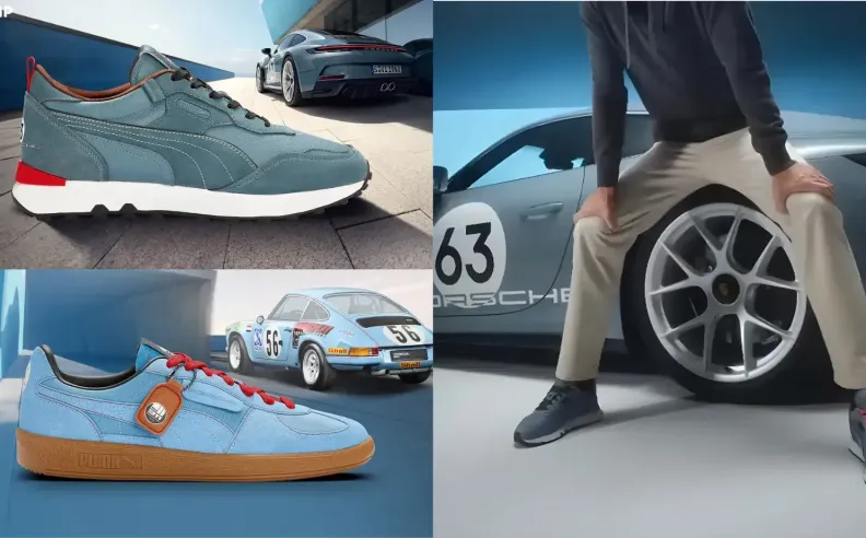مجموعة الأحذية من بورشه وبوما
