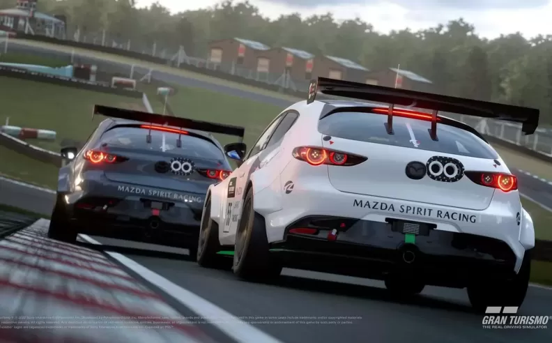 Diesel Mazda Race Car