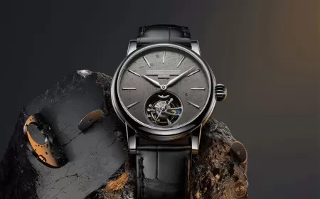 FREDERIQUE CONSTANT UNVEILS THE CLASSIC TOURBILLON METEORITE MANUFACTURE IN PLATINUM