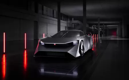 Nissan unveils its vision for a next-generation all-electric high-performance supercar EV: the Hyper Force Concept