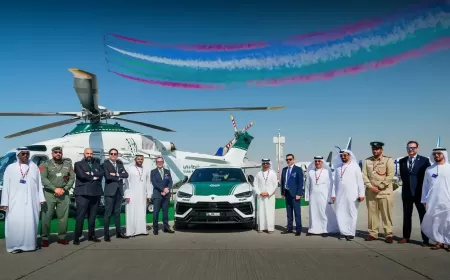 Lamborghini Dubai collaborates with Dubai Police to add Urus Performante to supercar fleet