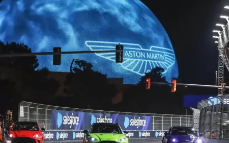 Supercar of SUVs unleashed on the Las Vegas Strip Circuit™ as Aston Martin celebrates brand’s biggest-ever F1® race weekend