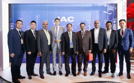 الحبتور للسيارات أفضل موزع على مستوى العالم لشركة جاك موتورز  (JAC)