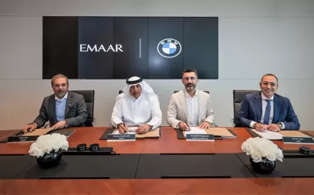 BMW Group Middle East and EMAAR to install more than 50 EV charging points across prime locations