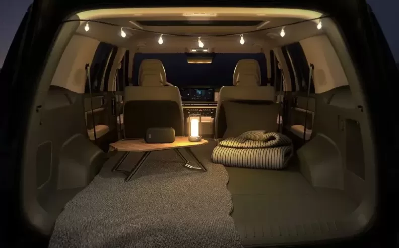 Premium features enhance comfort and convenience in the city or outdoors