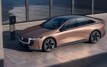 مازدا 6 تعود كسيارة السيدان الكهربائية EZ9 ذات الدفع خلفي