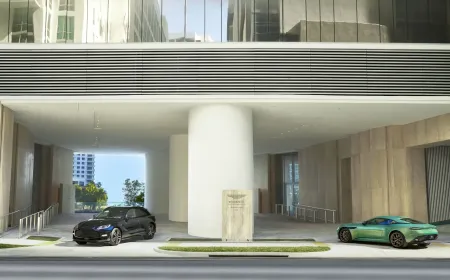 أستون مارتن تفتتح مشروع أستون مارتن ريزيدنسز فائق الفخامة في مدينة ميامي