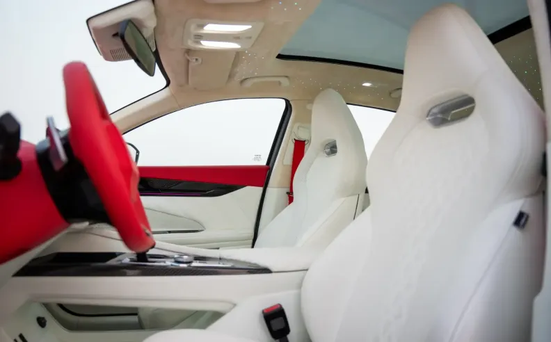 فخامة المقصورة الداخلية