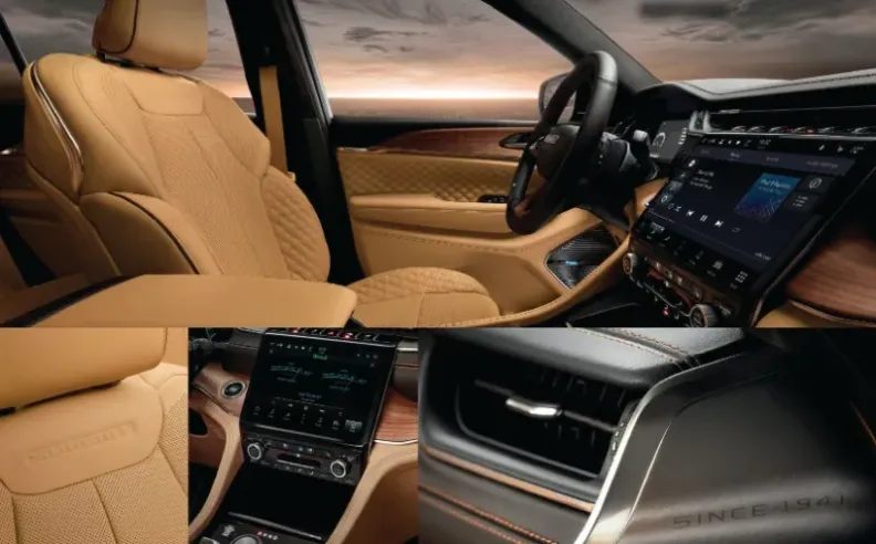 تكنولوجيا الداخلية في جراند شيروكي 