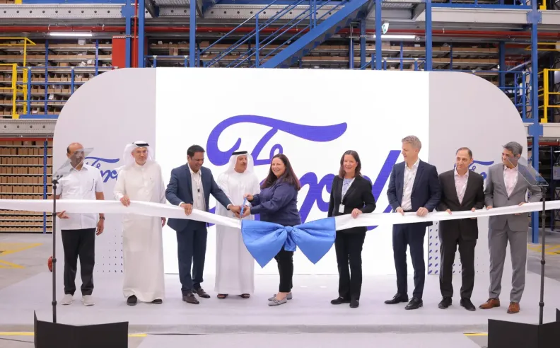 مركز قطع غيار فورد الجديد بدبي