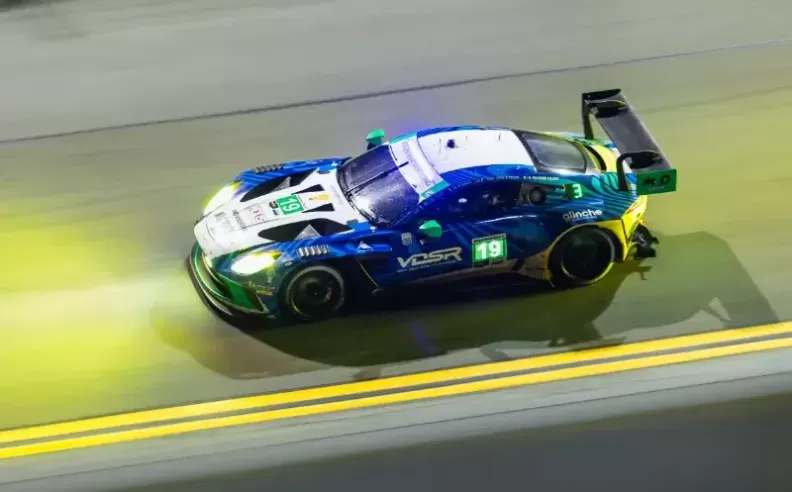 Van Der Steur Racing Impresses With Top-Six Finish on GTD Debut at Daytona