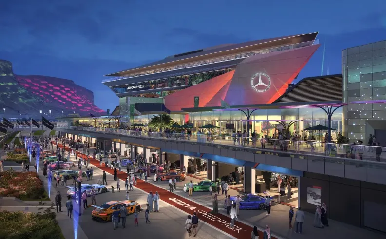 وجهة ترفيهية عالمية من مرسيدس