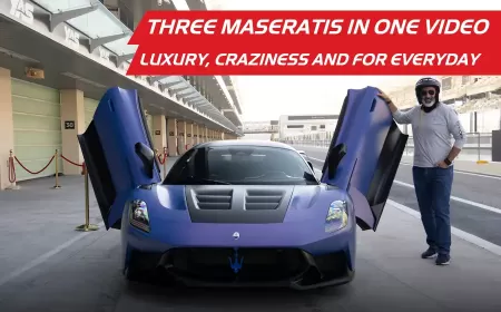 Video: Thrilling Action with Maserati’s Most Powerful 2025 Models at Yas Marina Circuit