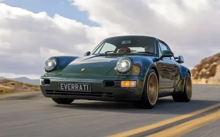 عودة الأسطورة الكلاسيكية بالكهرباء: إيفيراتي تُعيد إحياء بورشه 911 RSR