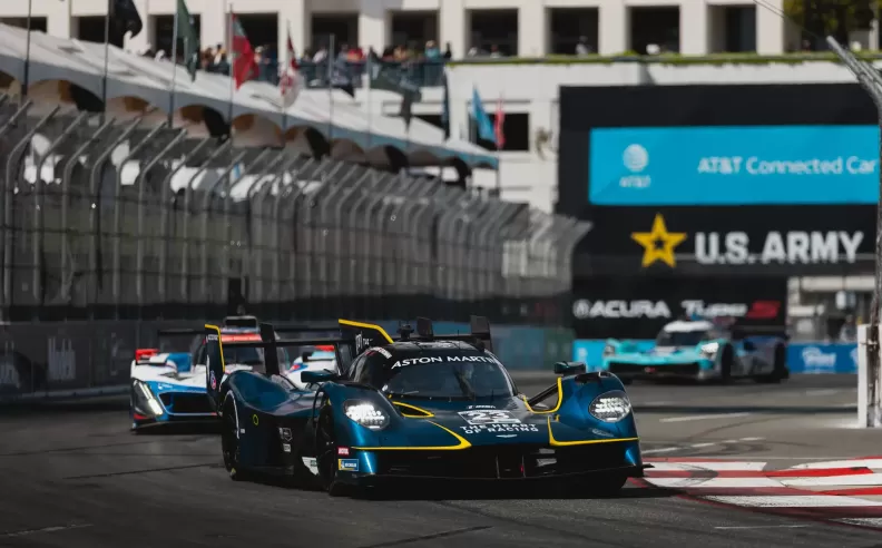 Valkyrie Shines With Best IMSA Result Yet at Long Beach