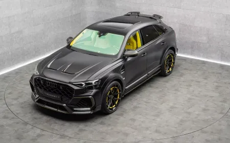 مانسوري تهاجم من جديد: أودي RS Q8 تتحول إلى وحش أصفر مبهرج