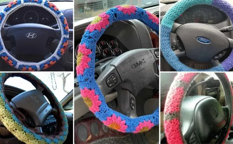 غطاء مقود القيادة ودواسة الأرضيات