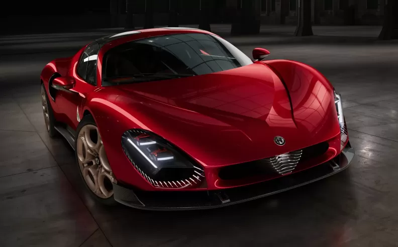 Made in synergy with Carrozzeria Touring Superleggera