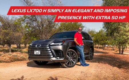 Behind the Wheel of the Lexus LX700h 2025