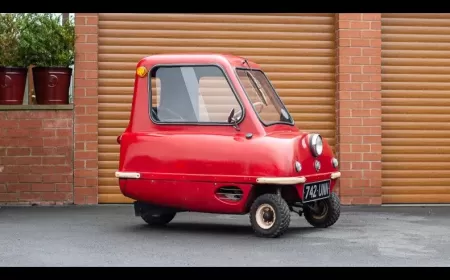 The World's Tiniest Car Costs Over 660,000 SAR and Fits One Person Only