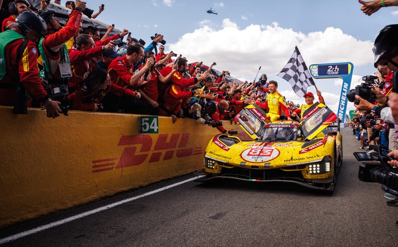 A historic hat trick for Maranello