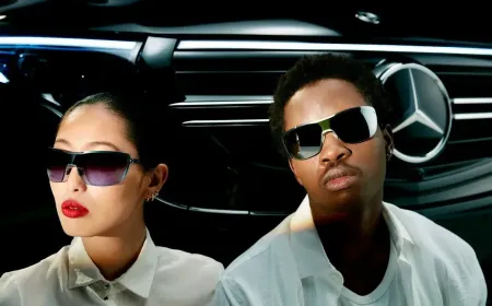 الديناميكية و الأيقونية و الجمالية تجتمع جميُعا في تصميمات النظارات الجديدة والنظارات الشمسية من مرسيدس بنز AMG و IC!