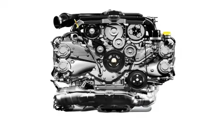 الجنون التكنولوجي الياباني: محرك بوكسر بتيربو مزدوج!