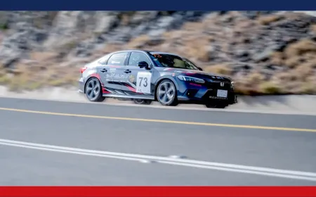 تألق لهوندا السعودية في افتتاح سباق صعود الهضبة بالطائف